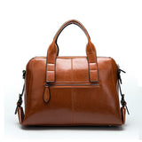 Simple Leather Crossbody Bag